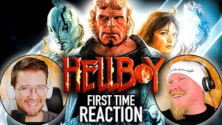 HELLBOY 2004  FIRST TIME WATCHING MOVIE REACTION  Chad Hasnt Seen [upl. by Ginnie]