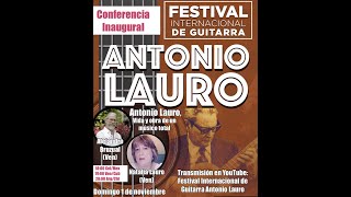 Antonio Lauro Vida y obra de un músico Total [upl. by Gona]