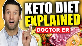 What Is the KETO DIET — Everything You Need To Know About a Keto Diet for Beginners  Doctor ER [upl. by Peggir]