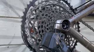 How does a Garbaruk 12 speed SRAM XD cassette shift [upl. by Faxen]