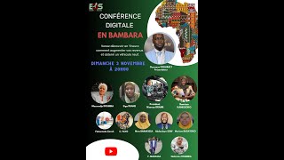 CONFERENCE DIGITAL EN BAMBARA [upl. by Graeme872]