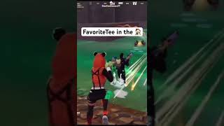 We squaded up with FavoriteTee🤩shortsfeed fnclips viral [upl. by Nyvek]