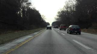 BaltimoreWashington Parkway MD 295 from I95 to MD 100 southbound [upl. by Barri]