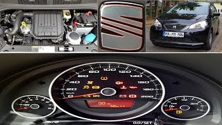 😈 Seat Mii 10 MPI  0120 kmh Acceleration  Beschleunigung  Sound Top Speed Test Autobahn Vmax [upl. by Florida659]