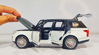 Range Rover Vogue 2023 Diecast 124 Scale Model Unboxing and Review [upl. by Karlie]