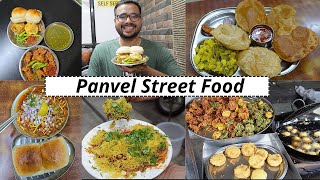 Panvel Street Food  Shashi Vadewale Mishra Bhel Suruchi Veg and More [upl. by Kanor]