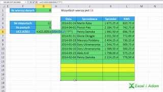 Excel  Problemy z liczeniem niepustych komórek  porada 146 [upl. by Roehm]