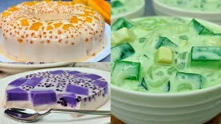 CHRISTMAS DESSERT IDEAS Part 2  Sagot Gulaman Desserts  Tapioca Jelly [upl. by Danieu]