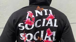 Unboxing Anti Social Social Club kkoch hoodie 🌺 [upl. by Malloy20]