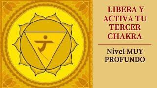 ❤️ Meditación para quotEQUILIBRAR Y ACTIVAR EL TERCER CHAKRA o CHAKRA DEL PLEXO SOLARquot [upl. by Noitna426]