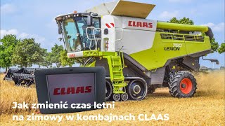 Jak zmienić• czas w CEBIS w kombajnach CLAAS [upl. by Arabrab]