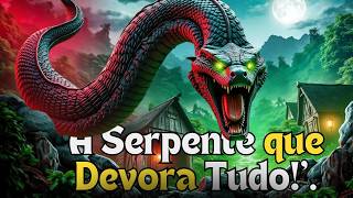 quotConto Assustador  A Serpente da Noite Eterna A Sombra Devoradoraquot [upl. by Orion]