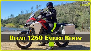 2020 Ducati Multistrada 1260 Enduro Review  Twisties Galore [upl. by Nref287]