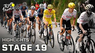 Tour de France 2024 Stage 19  EXTENDED HIGHLIGHTS  7192024  Cycling on NBC Sports [upl. by Ackerman]