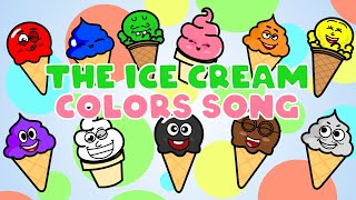 Ice Cream Song  SingAlong Kids Rhyme [upl. by Alamap]