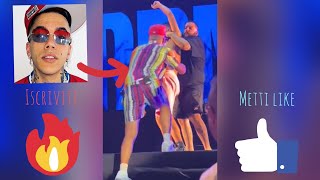 SFERA EBBASTA TENTATA AGGRESSIONE DURANTE UN CONCERTO DA UN RAGAZZO CHE SALE SUL PALCO [upl. by Anevad]