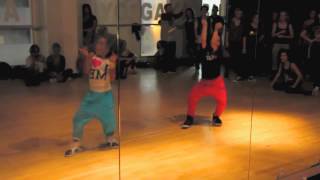 Charlize Glass amp Sierra Neudeck  Chris Brown feat Rihanna  Turn Up the Music  Choreography [upl. by Neenad]