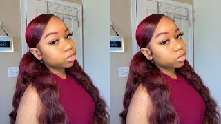 LOREAL HICOLOR HIGHLIGHTS  DYING MY BUNDLES RED  NO BLEACH NEEDED [upl. by Adianez]