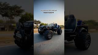 RAHUL JEEPS ALL TYPE OF OPEN MODIFIED JEEPS READY ON ORDER BASE DELIVERED ALL INDIA ☎️9588723574 [upl. by Scrope]