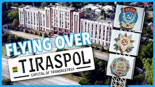 Tiraspol Transnistria  Aerial Drone Footage  BLATCH [upl. by Aneertak]