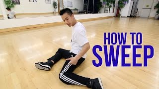 How to Breakdance  Sweeps  Flow Basics [upl. by Melnick119]