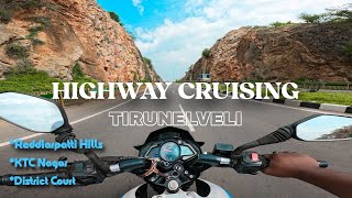 HIGHWAY CRUISING Idhu TIRUNELVELI illa VENUS uh Ennaa Veyil uh ns200 motovlog reddiarpatti [upl. by Akim]