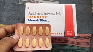 Ranbaxy Afenak Plus best review in hindi घुटनें के दर्द कमर के दर्द सर दर्द से आराम दिलाता है। [upl. by Nahsrad]