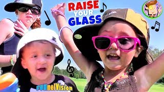 RAISE YOUR GLASS Funnel Vision MUSIC VIDEO [upl. by Llenyar]