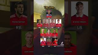 Man Utd TikTok Filter my worst Manchester United Squad [upl. by Annabal197]