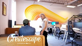 Createscape Full Video Tour  Austin Coworking [upl. by Laehplar]