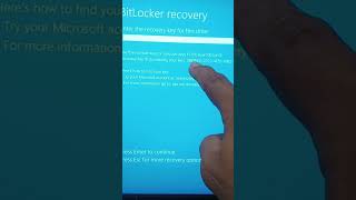 Bitlocker recovery key bitlocker [upl. by Anastassia226]