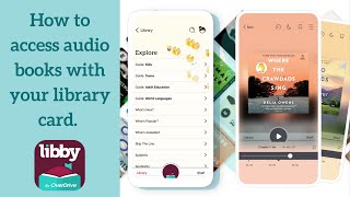 How to use the Libby app to listen to audio books [upl. by Ahsirt]