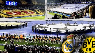 Anthem Champions League Final 2024 • Borussia Dortmund vs Real Madrid • Wembley Stadium uclfinal [upl. by Rambow]