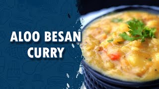 Aloo Besan Curry  Aloo Besan Curry Recipe  Wirally Food [upl. by Garrot985]