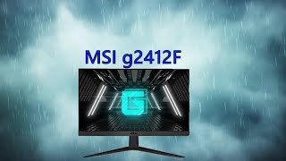 3 МИНИТОР msi g2412f  продолжение сборки первого ПК [upl. by Eninaej]