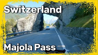 Best motorcycle roads of Switzerland  №3 Majola Pass  motorcycle touring in Europe [upl. by Kinson274]