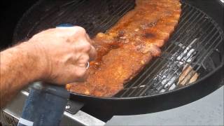 How To Grill Memphis Style Dry Rub Ribs [upl. by Osher]