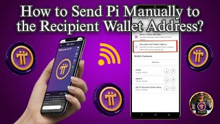 How to Send Pi Manually to the Recipient Wallet Address StepbyStep Guide [upl. by Nelram]