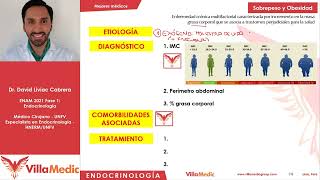 Obesidad y dislipidemias  Endocrinologia Villamedic [upl. by Derfla455]