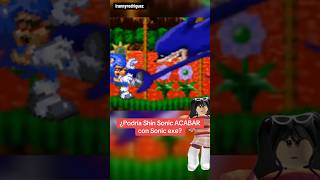 SHIN SONIC VS SONICEXE sonictapes sonic minecraft [upl. by Eiryt]