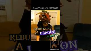 REBUILDING A DRAGON  PART 1 cosplay argonian costume baldursgate3 dragonborn skyrim dragon [upl. by Agata]