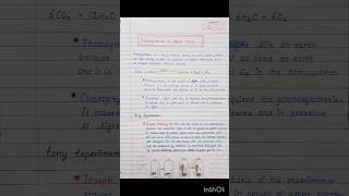 Photosynthesis in Higher Plants Notes  Class 11  NEET  CBSE  HSC neet biology class11 [upl. by Quintus]