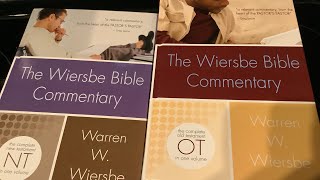 Bible Commentary Review The Wiersbe Bible Commentary Old amp New Testament [upl. by Eseyt]