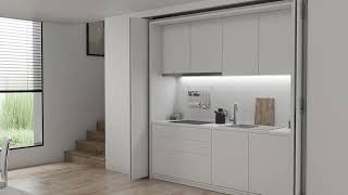 Salice Exedra 2 Smart  Sliding Folding Pocket Door  Bortoluzzi [upl. by Allimak212]