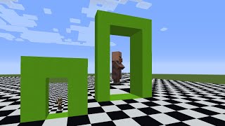 NonEuclidean Geometry in Minecraft Updated 2021 [upl. by Althea]