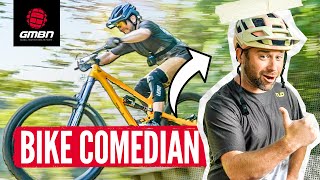 Since When Was Bike Comedy A Thing  GMBN Goes Biking With BOBO [upl. by Schwarz]