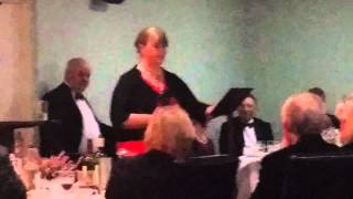 Burns Night speech lassies [upl. by Salakcin]