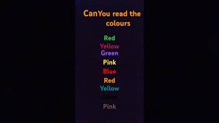 Can you read the colours [upl. by Cris]