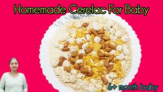 Homemade Cerelac Recipe  Healthy Baby Food  weight Gaining Cerelac Recipe For Baby [upl. by Aidnac]