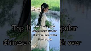 Top 10 Most Popular Chinese Dramas with over 10 million views on the first episode shorts [upl. by Anitsirk6]